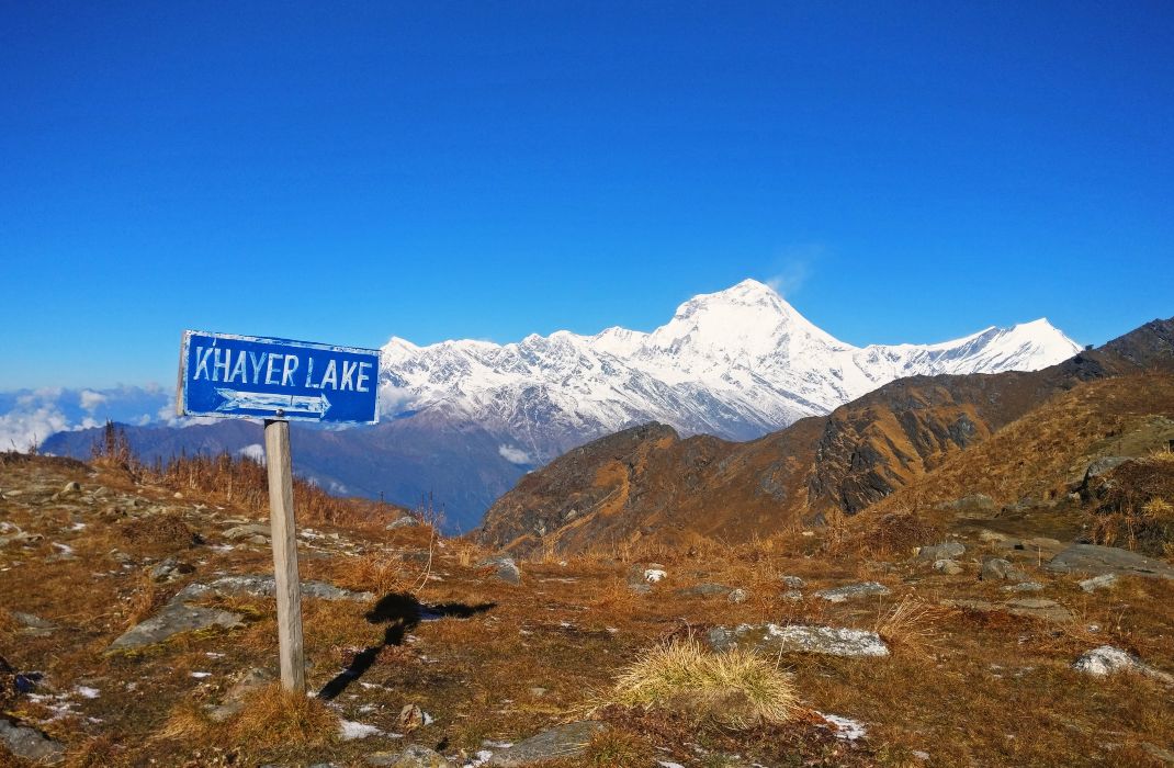 Khopra Ridge and Khayer Lake Trek