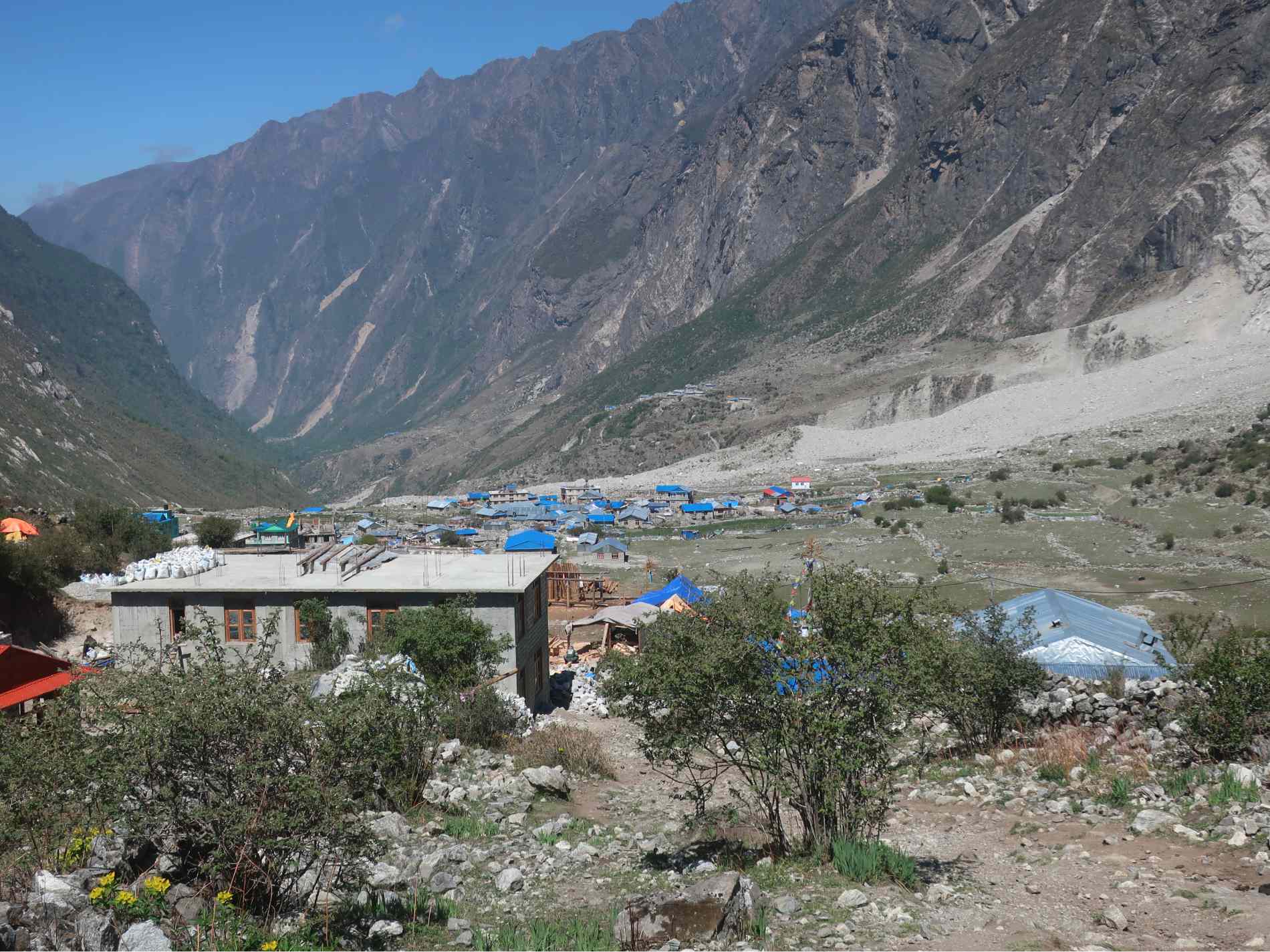 Langtang Region Trekking In Nepal.